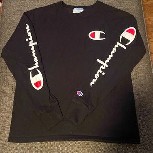 Champion Long Sleeve Crewneck T